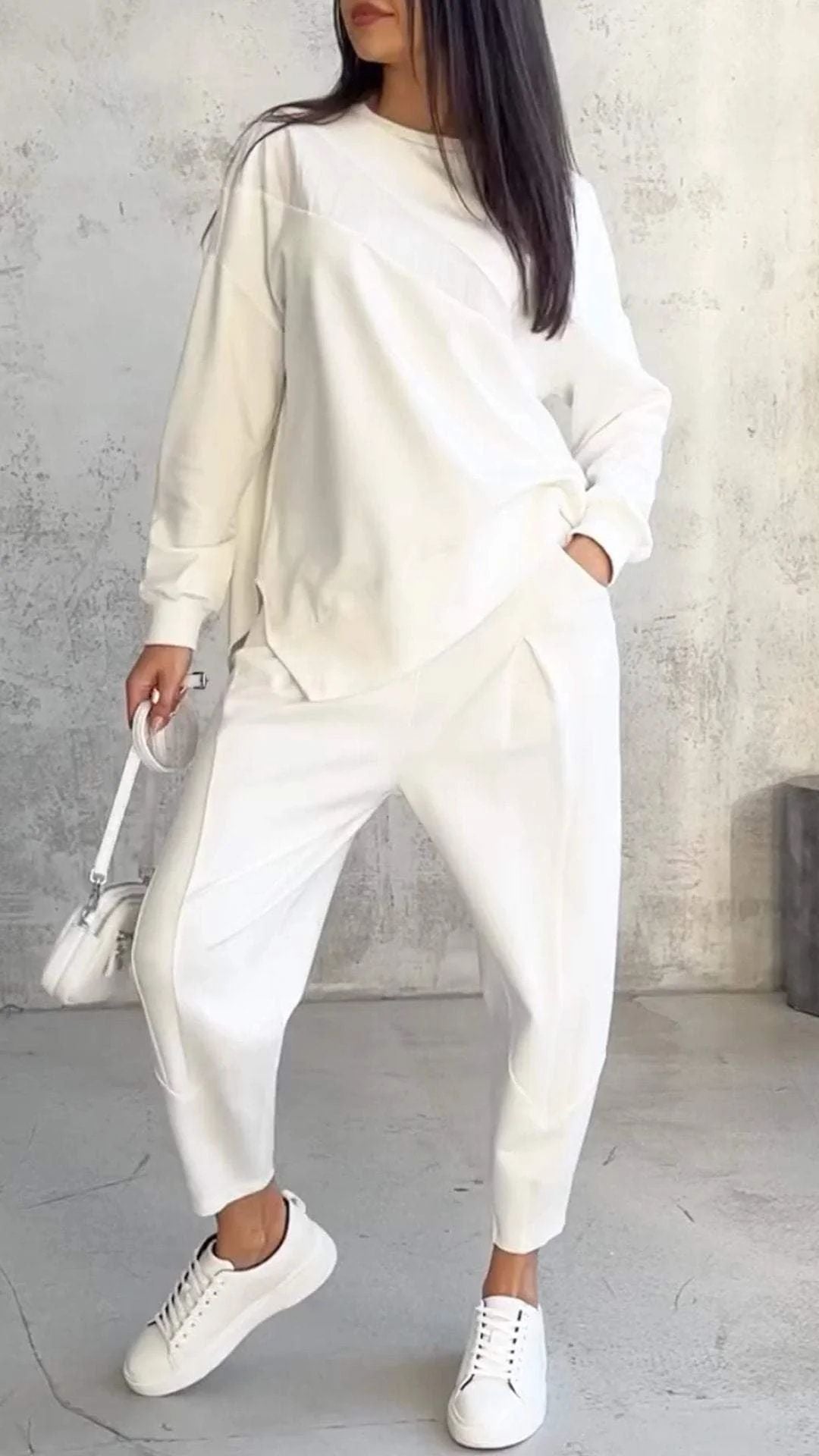 Pullover & Hose Zweiteiliges Set für Frauen - Dietlind