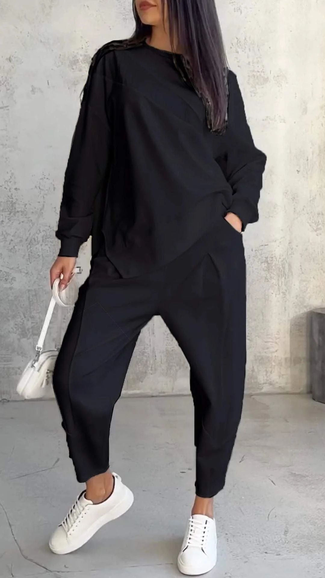 Pullover & Hose Zweiteiliges Set für Frauen - Dietlind
